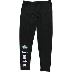 G-III Sports Womens New York Jets Casual Leggings, Black, XL, DM